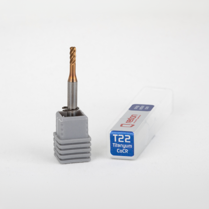 T22 Titanium/CoCR Ø2.5 R0.5 | REDON 4mm