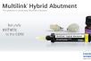 Multilink Hybrid Abutment | Composite de scellement